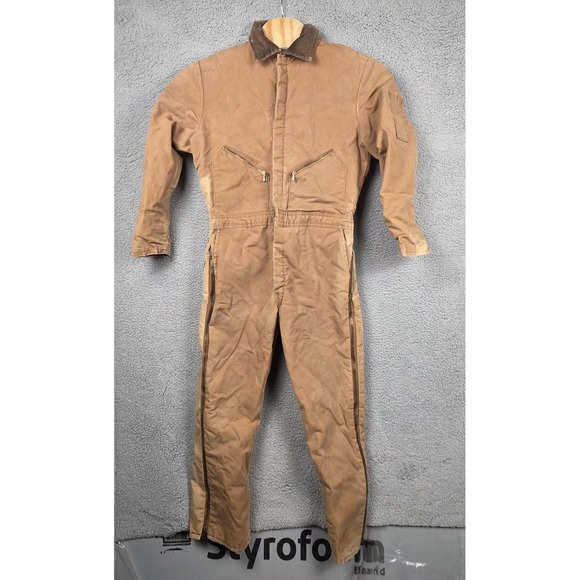 Walls Jackets & Blazers - Vintage Walls Blizzard Pruf Coveralls Mens Large Insulated Side Zip USA 80s